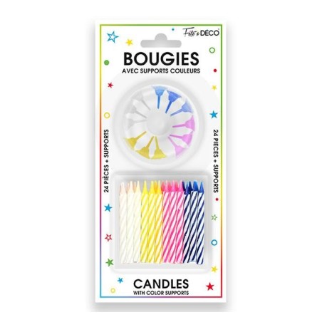 Bougies anniversaire
