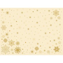 10 Sets de table Bio Dunicel 30x40 cm Stargazing Cream