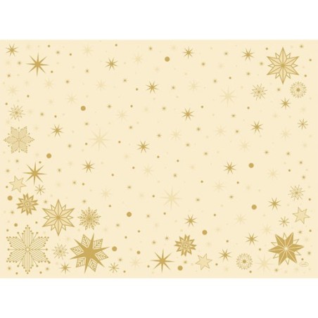 10 Tischsets Bio Dunicel 30x40 cm Stargazing Cream
