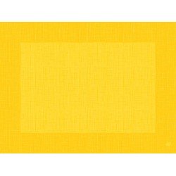 100 Bio-Tischsets von Dunicel, 30 x 40 cm, Linnea Gelb