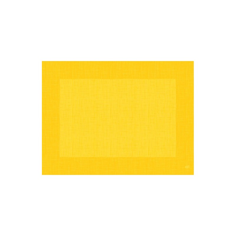 100 tovagliette biologiche Dunicel 30 x 40 cm Linnea Giallo