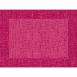 100 sets de table bio dunicel Linnea fuchsia 30x40cm 