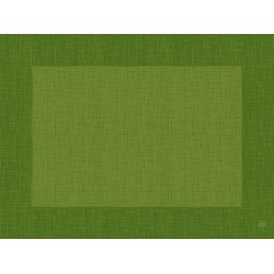 10 tovagliette biologiche Dunicel 30 x 40 cm Linnea verde foglia