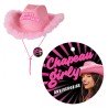 Cappello da festa rosa per la festeggiata
