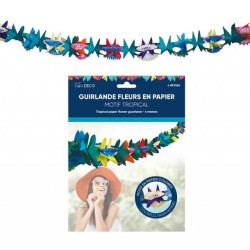 Blumengirlande Tropical, 4 m