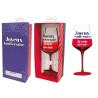 1 Weinglas mit Altersangabe und Geschenkbox