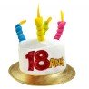 1 Chapeau anniversaire avec âge