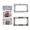 Struttura gonfiabile in metallo color argento