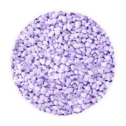 Gravillons couleur parme, 400 grs