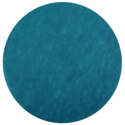 50 Tovagliette Rotonde Ø 34 cm Blu Petrolio | Partytime Shop