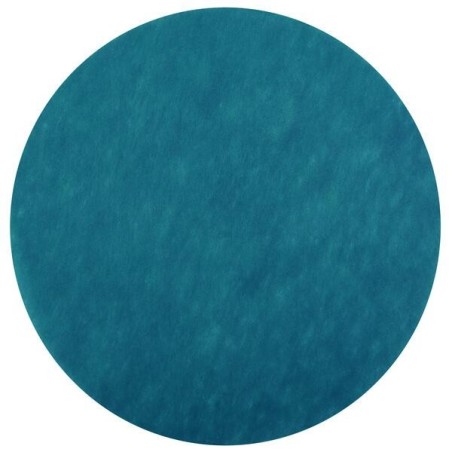 50 Tovagliette Rotonde Ø 34 cm Blu Petrolio | Partytime Shop