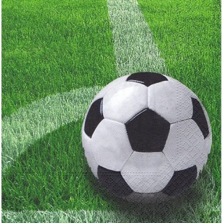 20 asciugamani FOOTBALL 33x33 cm