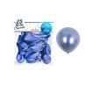 25 Chrom-Ballons Blau 30 cm | Partytime Shop