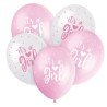 5 palloncini perlati assortiti da 30 cm - It's a Girl