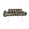 Sublimez votre gâteau lors de votre anniversaire avec notre top gâteau "Happy party" unique