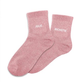 Chaussettes à paillettes Jolie Bichette – Duo | PartyTime Shop