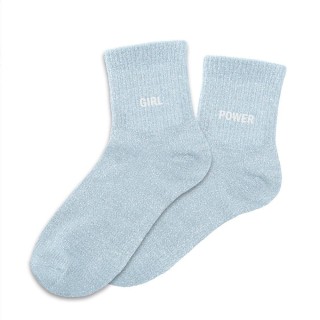 Chaussettes paillettes duo Girl Power | Partytime Shop
