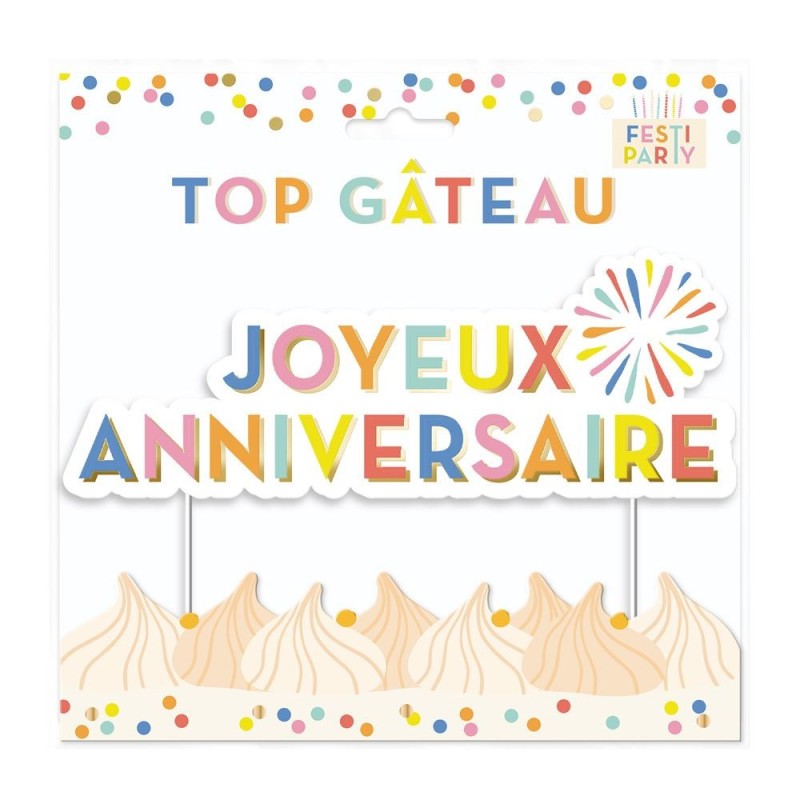 Top gâteau anniversaire Festi – Joyeux anniversaire | Partytime