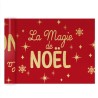 Ce chemin de table "La magie de Noël" est idéal pour décorer votre table