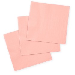 Serviette de format pratique pour une décoration informelle, 20 Serviettes 33x33 3 couches