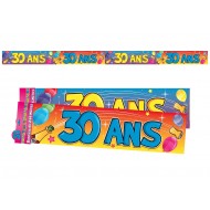 Bannière 30 ans, 2.44 mètres