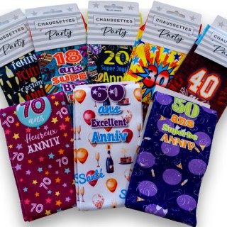 Geburtstagssocken mit Altersangabe – Originelles Geschenk | Partytime Shop