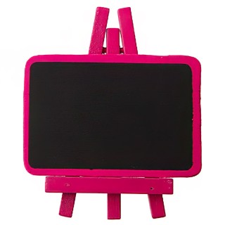4 Holz Platzkarten Tafeln Fuchsia | Partytime Shop
