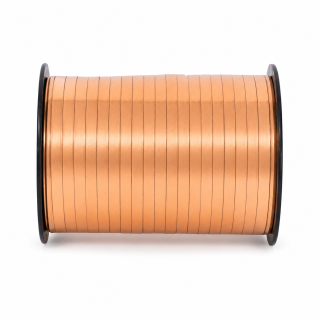 1Bolduc metallo ramato semplice, 7 mm x 50 m
