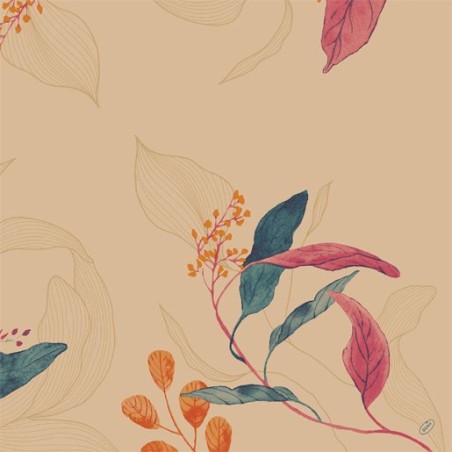 Leur motif chaleureux aux couleurs automnales est parfait pour créer une ambiance nature, cosy et convivial