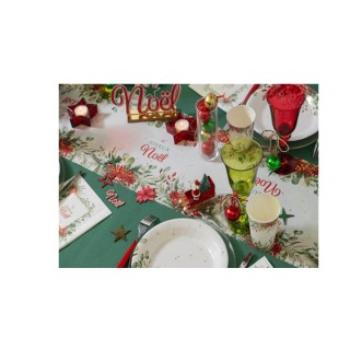 Chemin de table Bouquet d'hiver, 27cmx3m