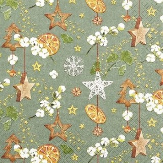 Associez-les à des éléments en bois, des branches de sapin, des pommes de pin et quelques touches dorées pour créer une table ha