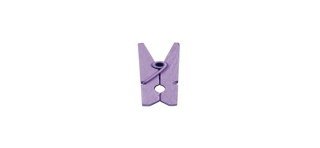 Mini-Holzclip, 2,5 cm, Beutel mit 24 Stück, Parma