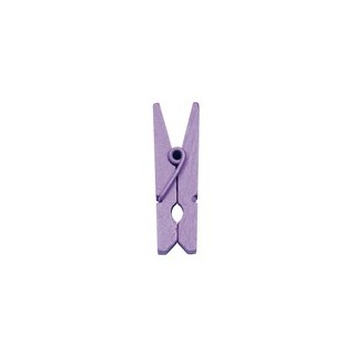 Mini-Holzclip, 2,5 cm, Beutel mit 24 Stück, Parma