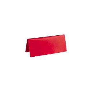 Markenplatz, Karton, 3 x 7 cm, Beutel à 10 Stück, rot