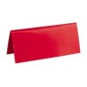 Segnaposto, cartone, 3 x 7 cm, sacchetto di 10 pezzi, rosso