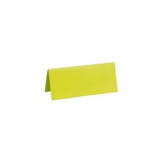 Marque place, carton, 3 x 7 cm, sachet de 10 pièces, vert