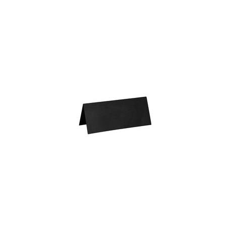Marque place, carton, 3 x 7 cm, sachet de 10 pièces, noir