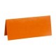 Marque place, carton, 3 x 7 cm, sachet de 10 pièces, orange