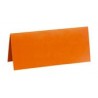 Segnaposto, cartone, 3 x 7 cm, sacchetto di 10 pezzi, arancione