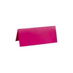 Markenplatz, Karton, 3 x 7 cm, Beutel à 10 Stück, Fuchsia