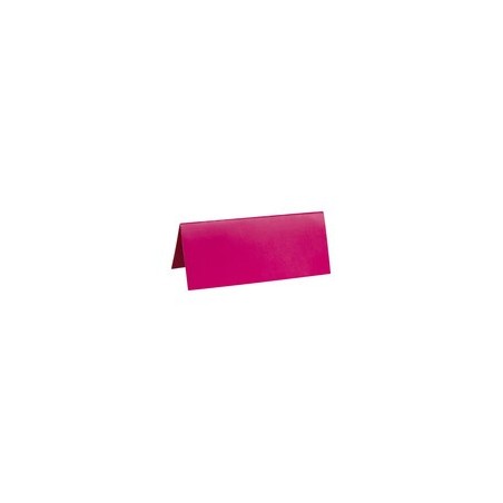 Markenplatz, Karton, 3 x 7 cm, Beutel à 10 Stück, Fuchsia