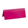 Marque place, carton, 3 x 7 cm, sachet de 10 pièces, fuchsia