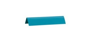 Marque place, carton, 3 x 7 cm, sachet de 10 pièces, turquoise