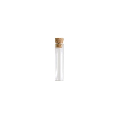 Reagenglas, Transparent, Glas mit Korken, 5 cm 