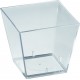 Verrine square, PS, 5x5x4 cm, 6 cl