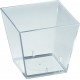 Verrine square, PS, 5x5x4 cm, 6 cl