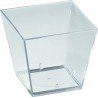 Verrine square, PS, 5x5x4 cm, 6 cl