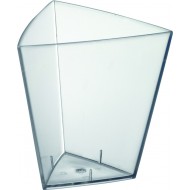 54 Verrine Triangolari,PS, 6x6x7 cm, 11 cl