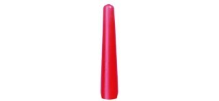 Kerze, 250 x 22 mm, rot, Dauer 7 Stunden