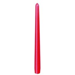 1 Candela, 250 x 22 mm, rosso, durata 7 ore